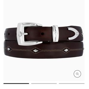 Vintage Brighton Denver Diamond Belt Size 36 #P3503